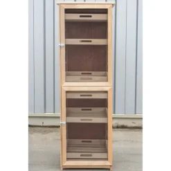 Garde manger fruitier/ légumier en hêtre hauteur 150 cm