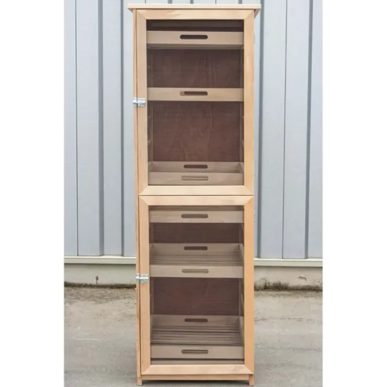 Garde manger fruitier/ légumier en hêtre hauteur 150 cm