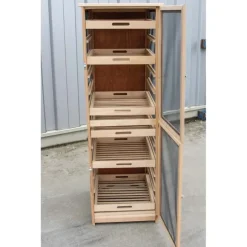 Garde manger fruitier/ légumier en hêtre hauteur 150 cm
