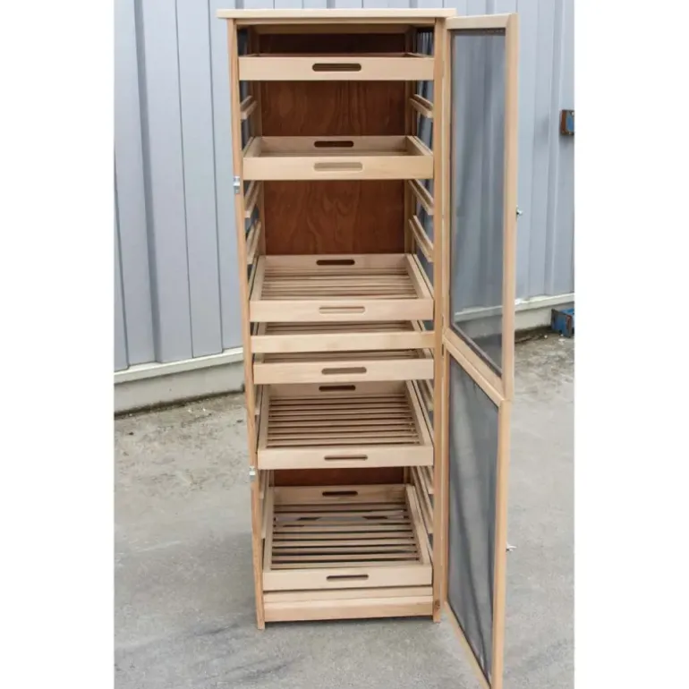Garde manger fruitier/ légumier en hêtre hauteur 150 cm