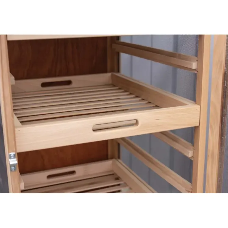 Garde manger fruitier/ légumier en hêtre hauteur 150 cm