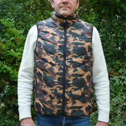 Gilet chauffant fibre polyester et carbone camo CE taille 2XL