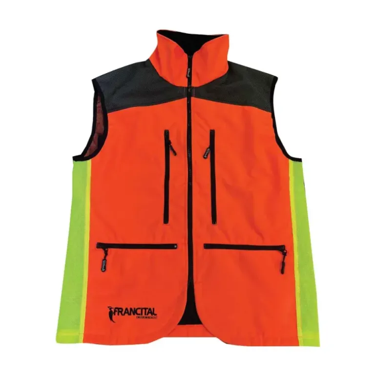 Gilet de traque Francital Atalante 7 Poches Zippées ISO / NF