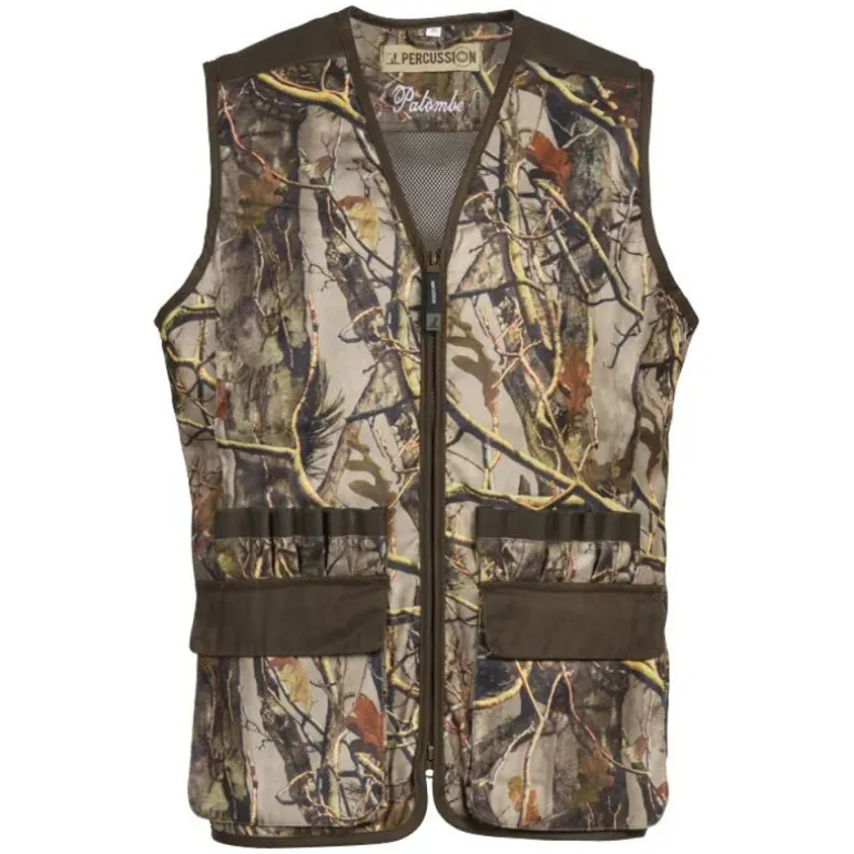 Gilet Palombe Forest Evo Polyester Déperlant 12 Tubes