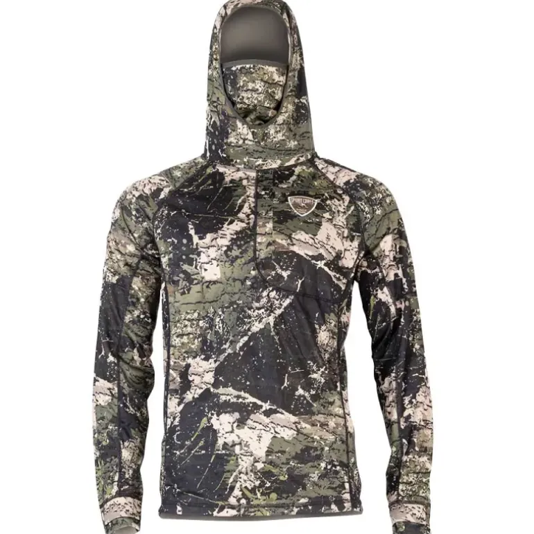 Gilet Rover polyester ultra léger respirant capuche masque facial