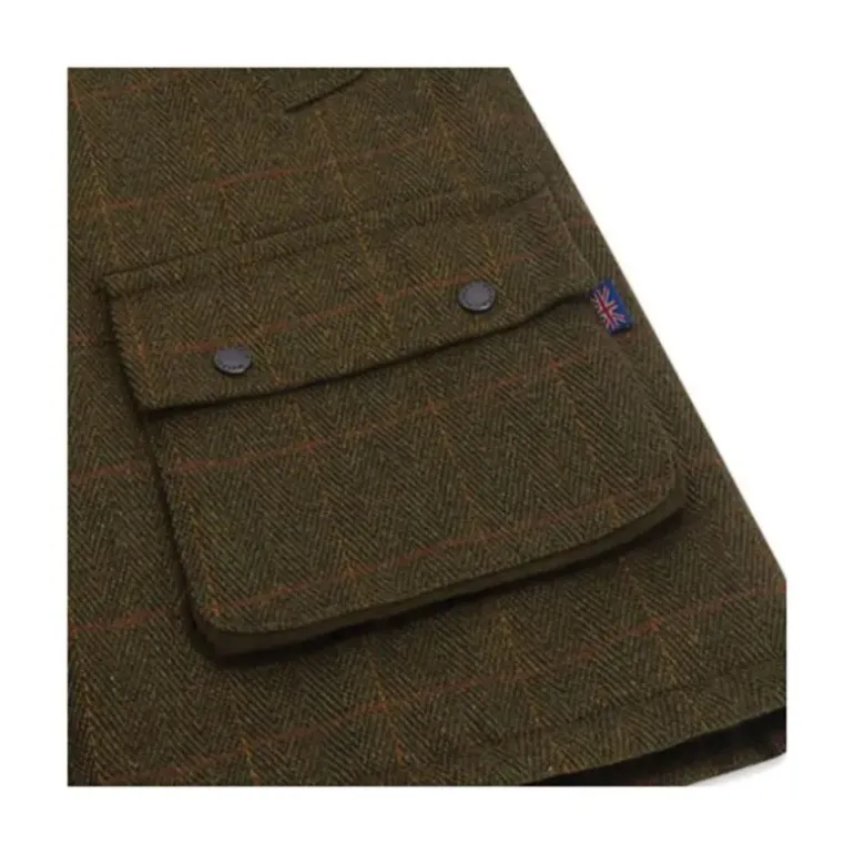Gilet Walker and Hawkes Barington Shooting Vert Laine