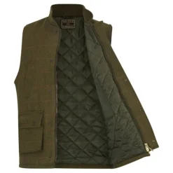 Gilet Walker and Hawkes Barington Shooting Vert Laine