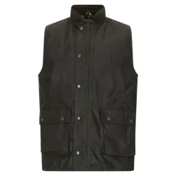 Gilet Walker and Hawkes Winchester Vert Coton Ciré