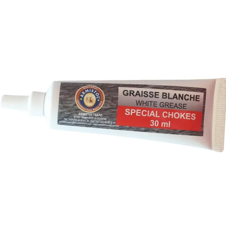 Graisse blanche pour lubrification des chokes 30ml