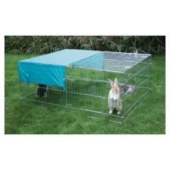 Grande cage à pâturer + protection solaire