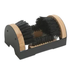 Gratte bottes 4 brosses nylon rigide 23x15cm + repose bien
