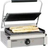 Grill Panini Rainurée - lisse