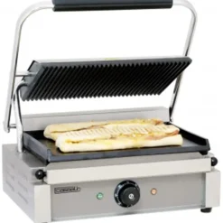 Grill Panini Rainurée - lisse