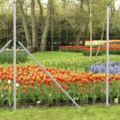Grillage Rempart Léger 2m x 50m - Mailles Progressives 15cm - Galvanisé