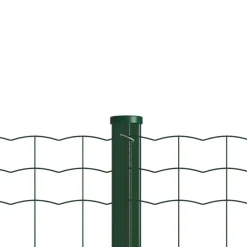 Grillage rouleau galvanisé PVC 1,50m x 20m - Maille 75x100mm Ø2,1mm