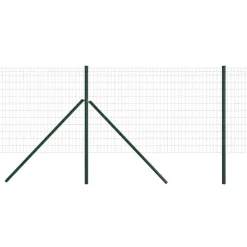 Grillage rouleau 20m hauteur 120cm - Maille 75x100mm - Fil Ø2,1mm PVC vert