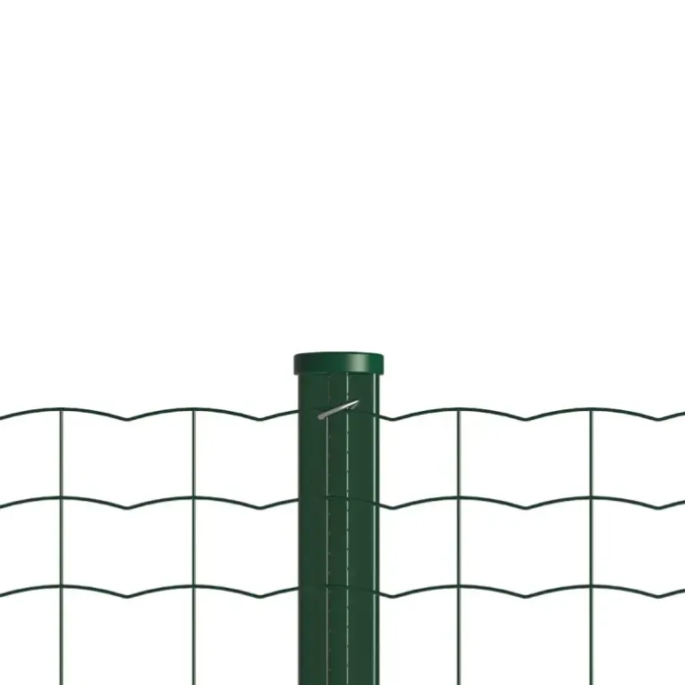 Grillage rouleau 1,50m x 20m - Maille 50x100mm - Fil Ø2,5mm PVC vert