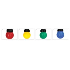 Guirlande lumineuse 20 boules couleur - 14,5 m