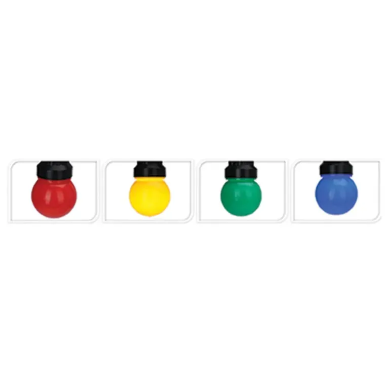 Guirlande lumineuse 20 boules couleur - 14,5 m
