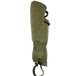 Guêtres Hautes polyester sangle caoutchouc kaki