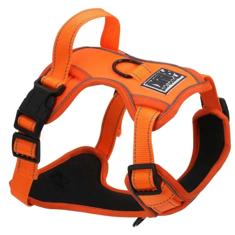 Harnais réfléchissant orange sécurité haute visibilité