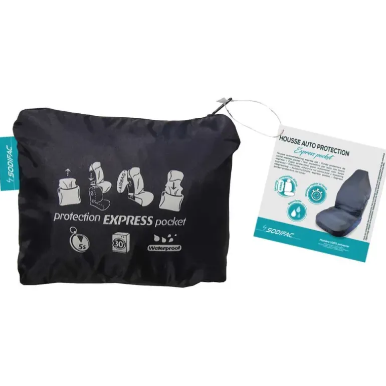 Housse de protection express pocket imperméable rangement compact