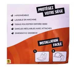 Housse protection voiture imperméable siège avant