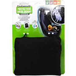 Housse siège avant universelle 100% imperméable rangement compact