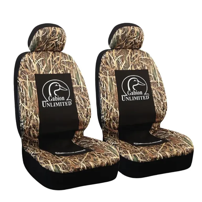 Housses de sièges avant Gabion® - Camo roseau extensible pour voiture