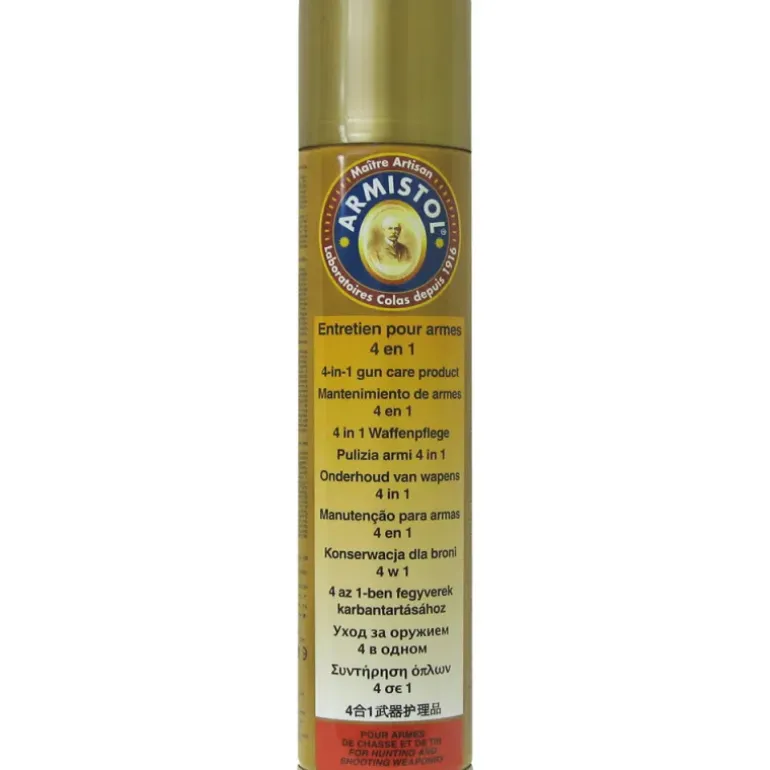 Huile pour nettoyage arme zones métalliques 4 en 1 300mL