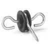 Isolateur de porte double, rotatif