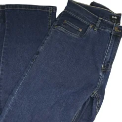 Jeans coupe droite Andrew 5 poches coton bleu moyen 40 à 54