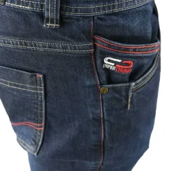 Jeans Roller Stretch 5 poches coton Bleu denim foncé 40 à 54
