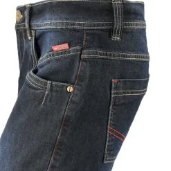 Jeans Roller Stretch 5 poches coton Bleu denim foncé 40 à 54