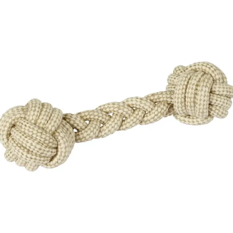 Jeu chien Os en corde 40 cm