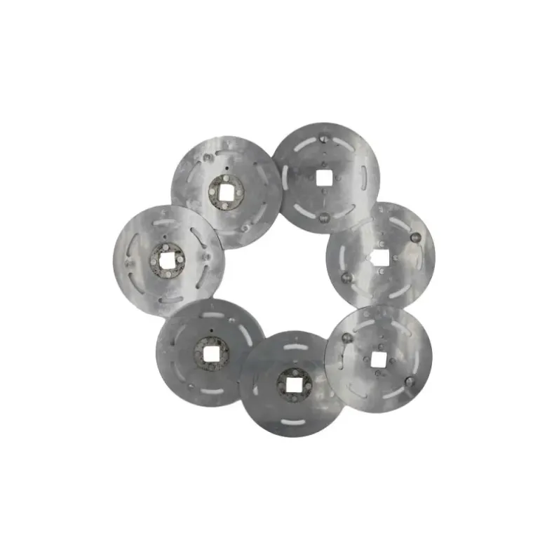 Jeu de 7 disques pour plumeuse à sec Senesi