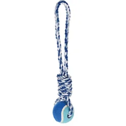 Jouet corde + balle pour chien 32 x 8 x 7 cm