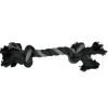 Jouet nœud en coton pour chien - Accessoire mordillage naturel