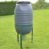 Kit agrainoir 12V + bidon 220L + support + batterie 12V
