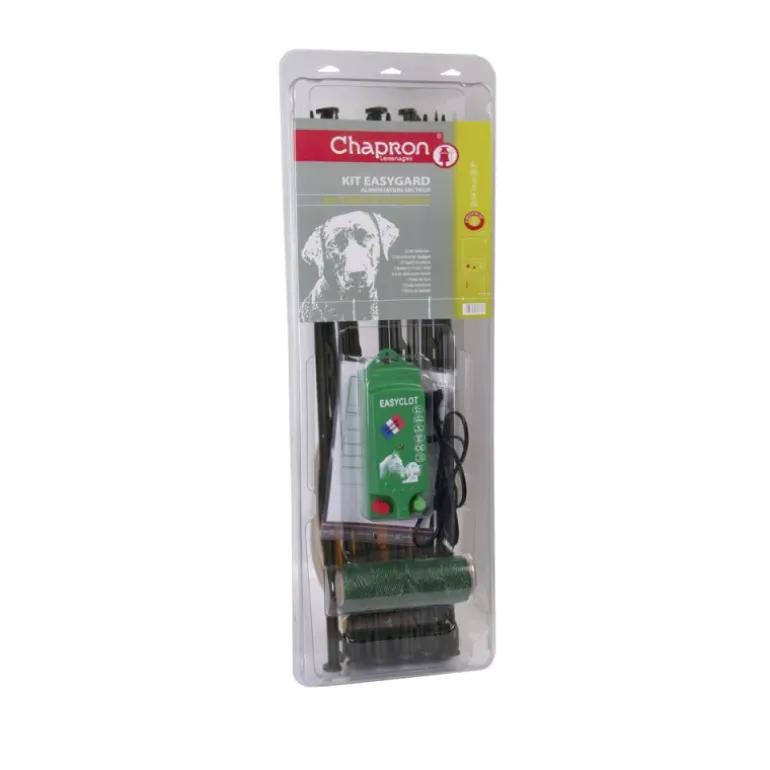 Kit complet clôture électrique chien Chapron-Lemenager