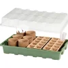 Kit de démarrage pour semis 67 pièces - Plateaux, pots et étiquettes inclus