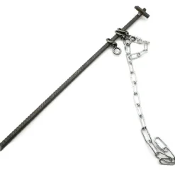 Kit de fixation pour piège lacet – piquet, chaîne et attaches
