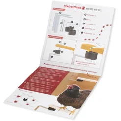 Kit perchoir anti-poux rouge