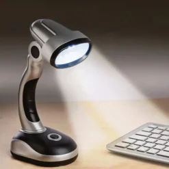 Lampe d'appoint LED puissante sans fil - 120 Lumens - Pivotable et ergonomique