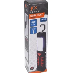 Lampe de travail magnétique USB-C 150 Lumens - 2 éclairages - Crochet & Clip