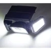 Lampe solaire LED avec panneau monocristallin - IP44 - Montage inclus