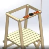 Le Mil angulaire pour mirador 1m, 650g