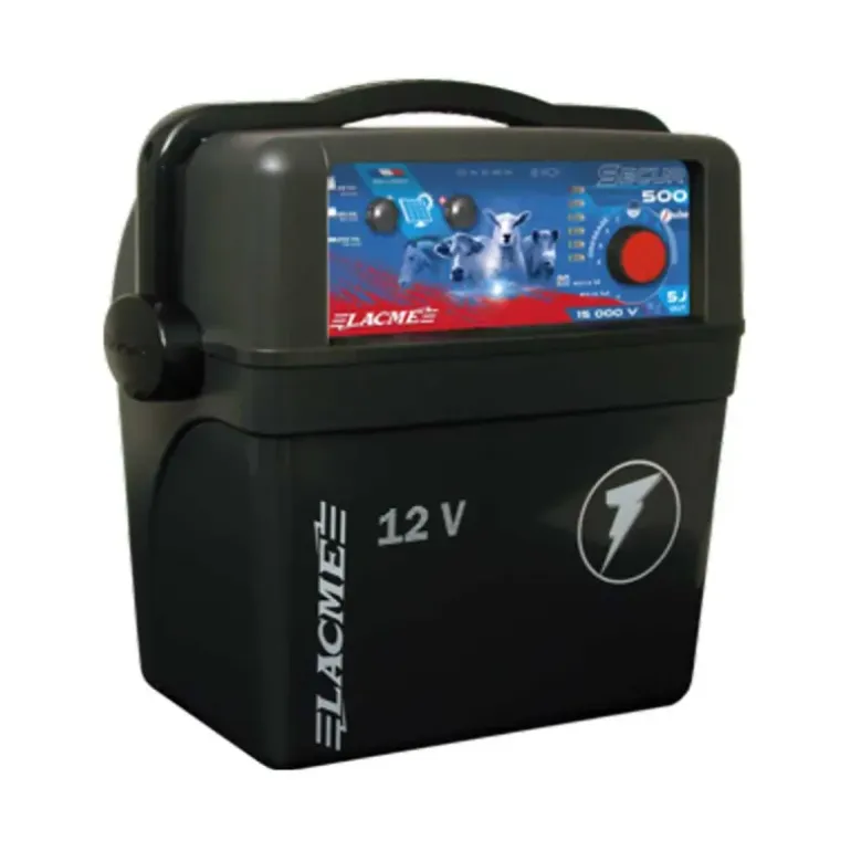 Électrificateur Autonome Secur 500 5J - Performance 12V 15kV - LACME
