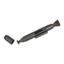Lens cleaning avec mini-brosse en poils naturels