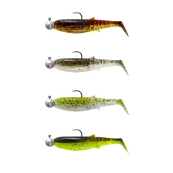 Leurre Cannibal shad mix 10cm par 4